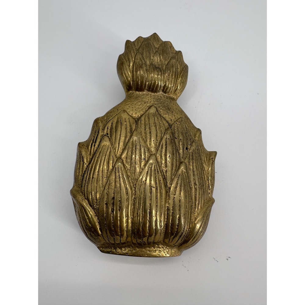 Vintage Brass Pineapple Door Knocker Whimsical‎ Kitchen Decor
